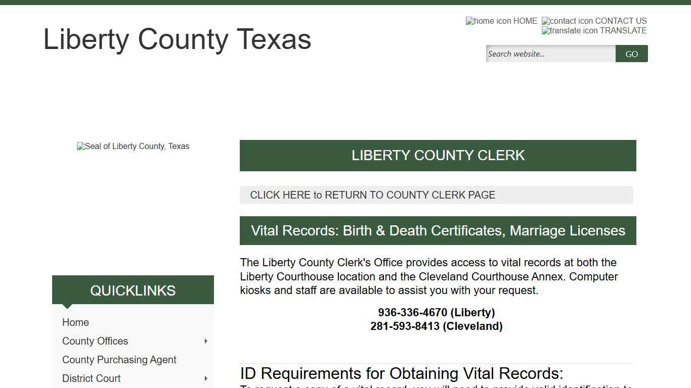 Liberty County, Texas